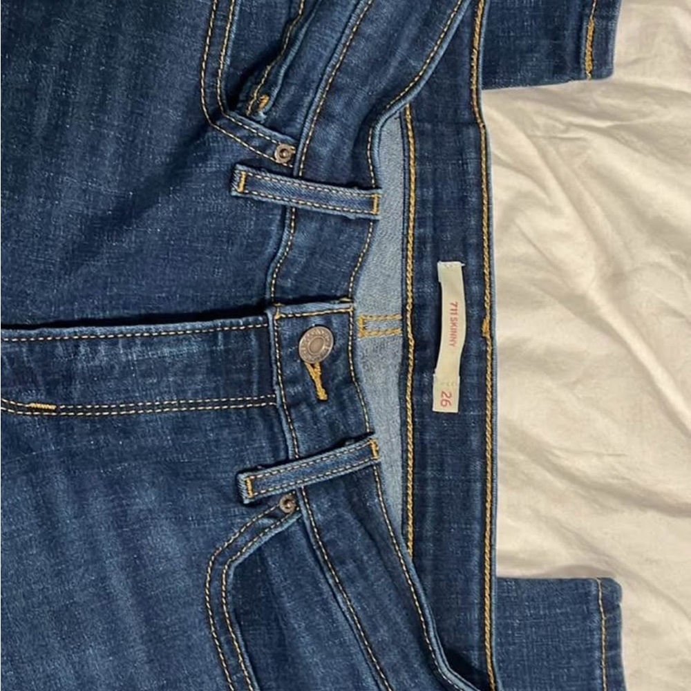 Levi's Women's Dark Blue Skinny Jeans